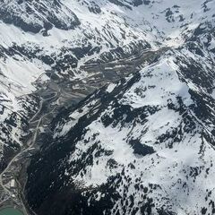 Flugwegposition um 12:26:23: Aufgenommen in der Nähe von Gemeinde Silz, Silz, Österreich in 2914 Meter
